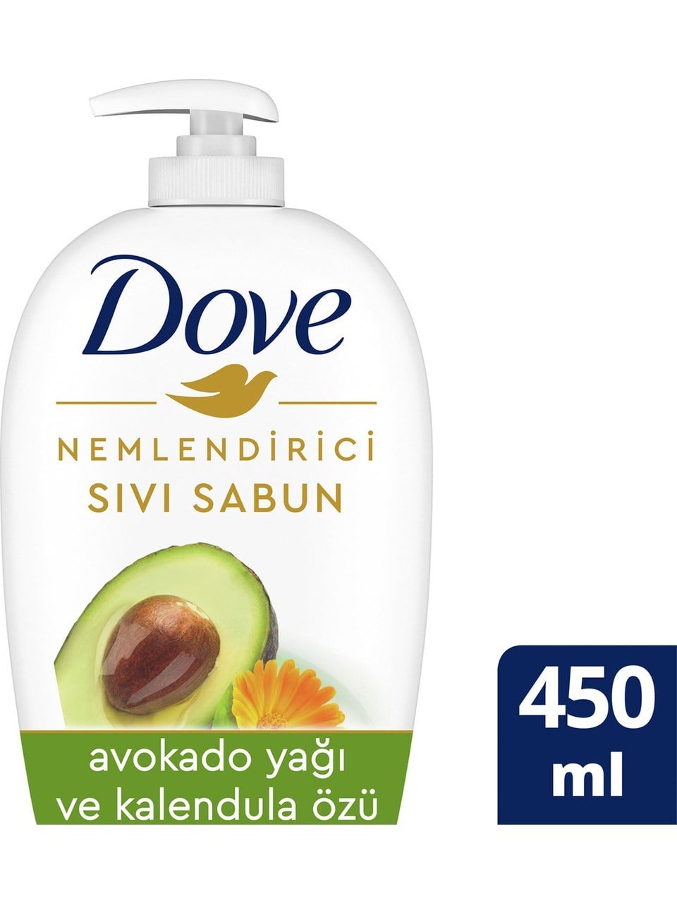 Dove Sıvı Sabun 450ml Avokado Yağı & Kalendula Özü