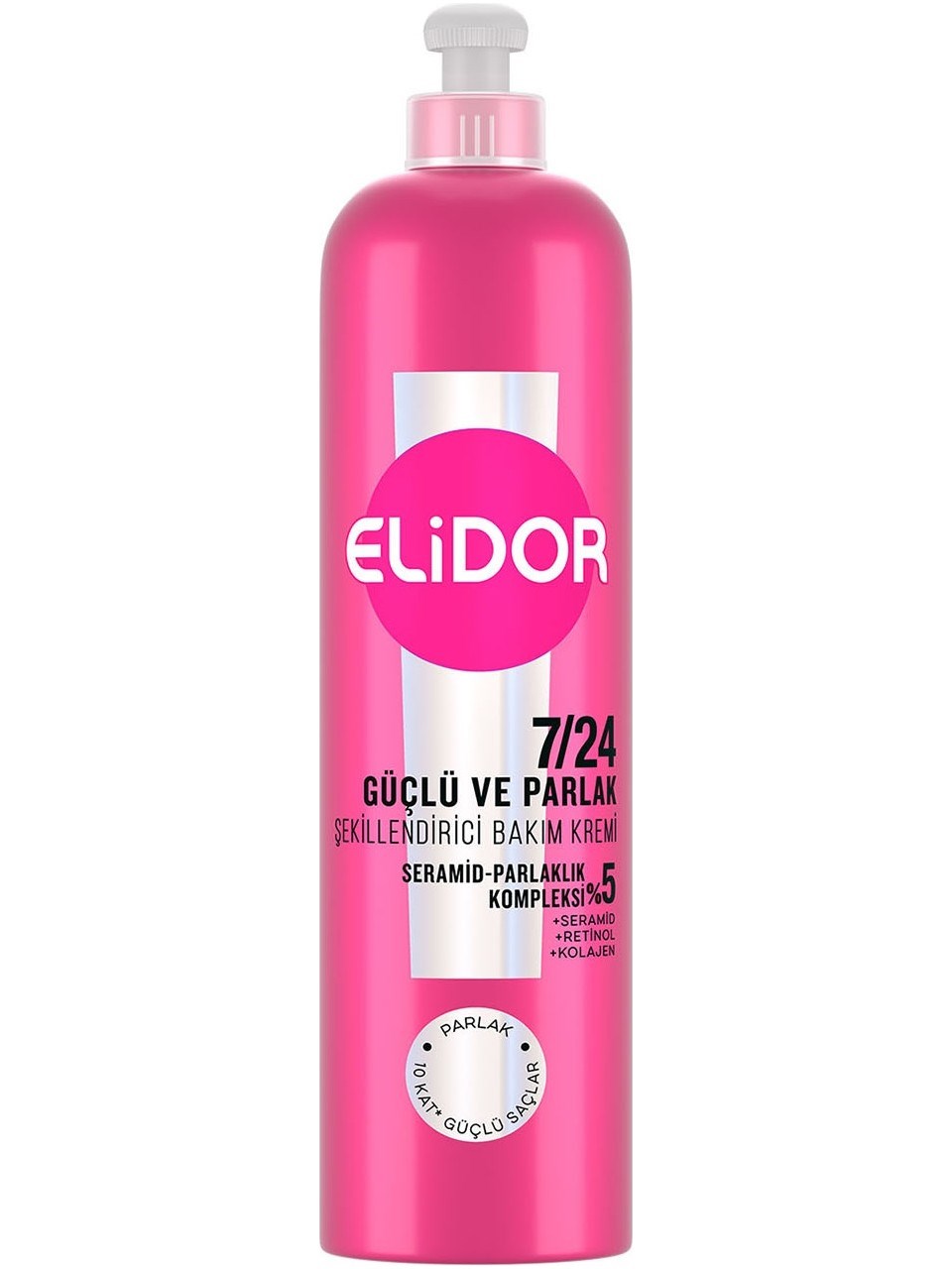 Elidor Saç Kremi 240ml 7/24 Güçlü Ve Parlak