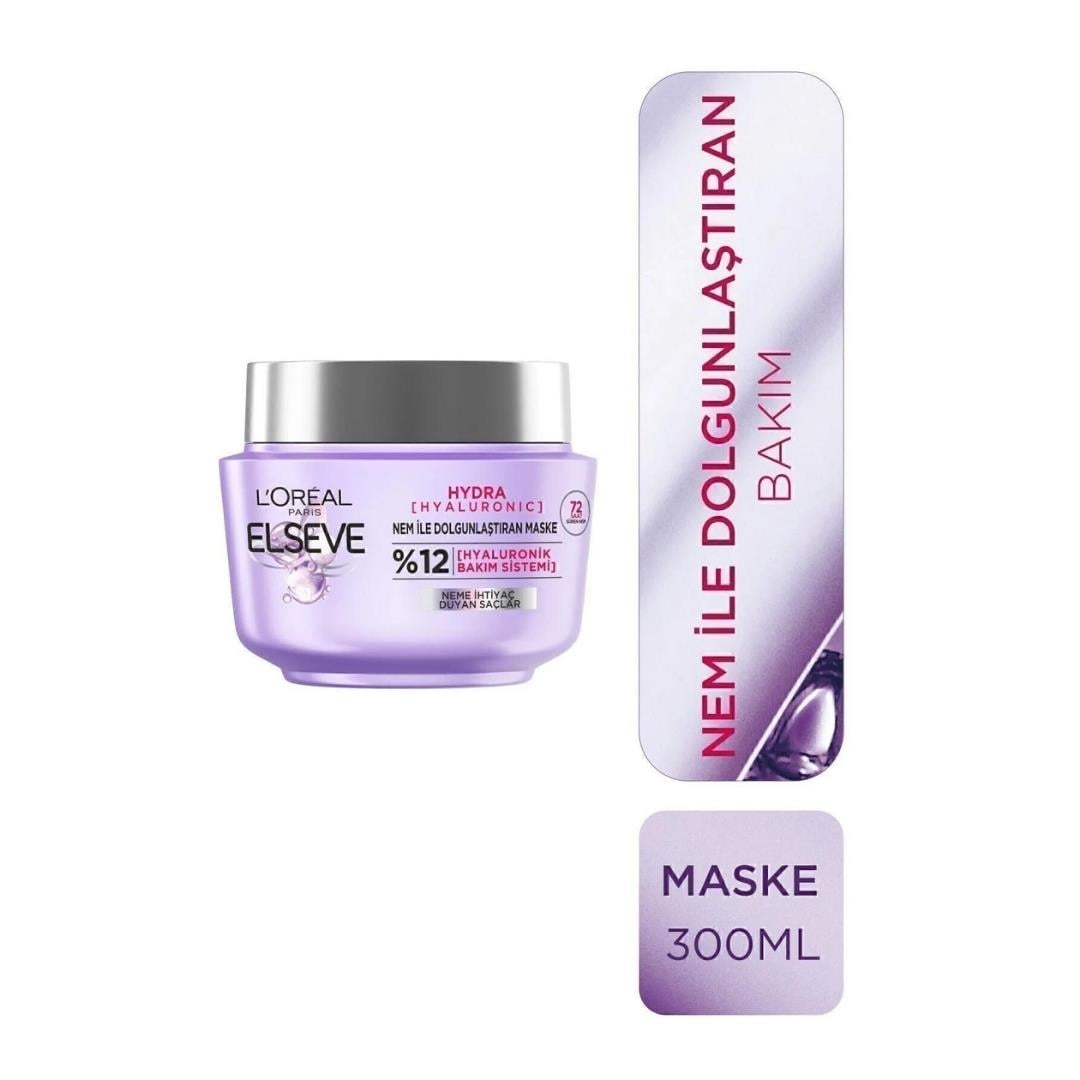 ELSEVE SAÇ MASKESİ 300ml. HYALURONIC