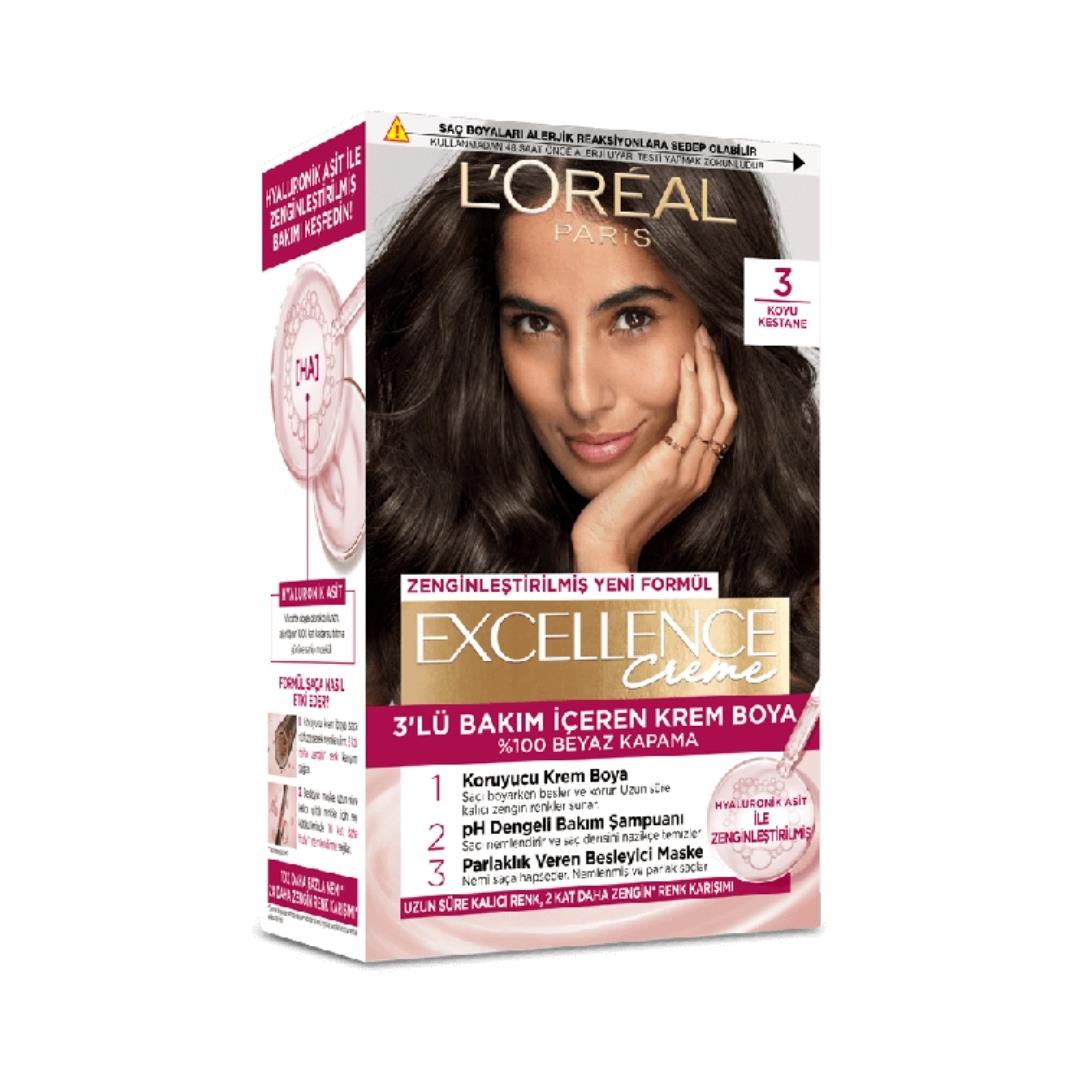 Excellence Saç Boyası Creme 3