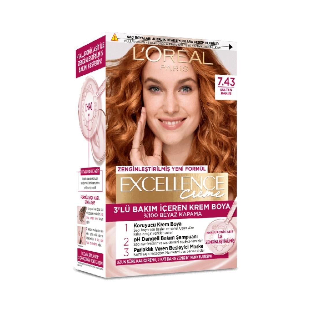 Excellence Saç Boyası Creme 7-43