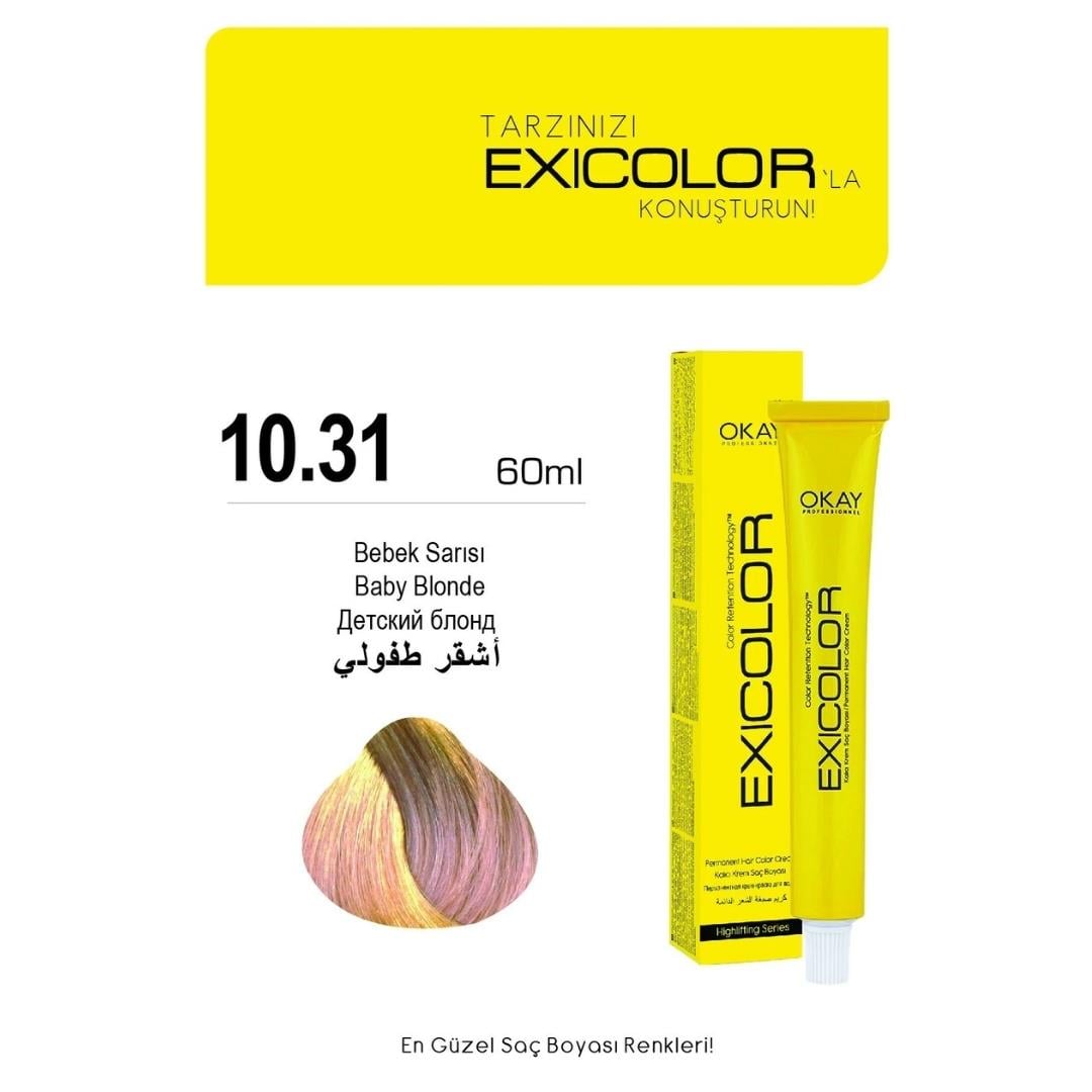 Exıcolor Tüp Boya 10-31 Bebek Sarısı