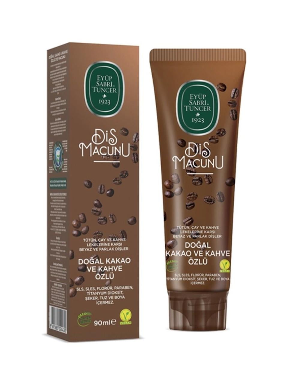 Eyüp Sabri Tuncer Diş Macunu 90ml. Kakao & Kahve