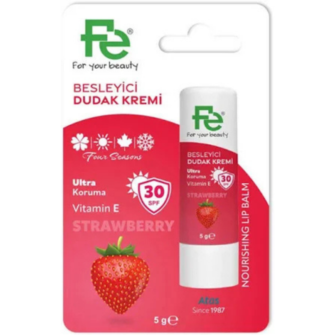 Fe Besleyici Dudak Kremi 5gr Stawberry