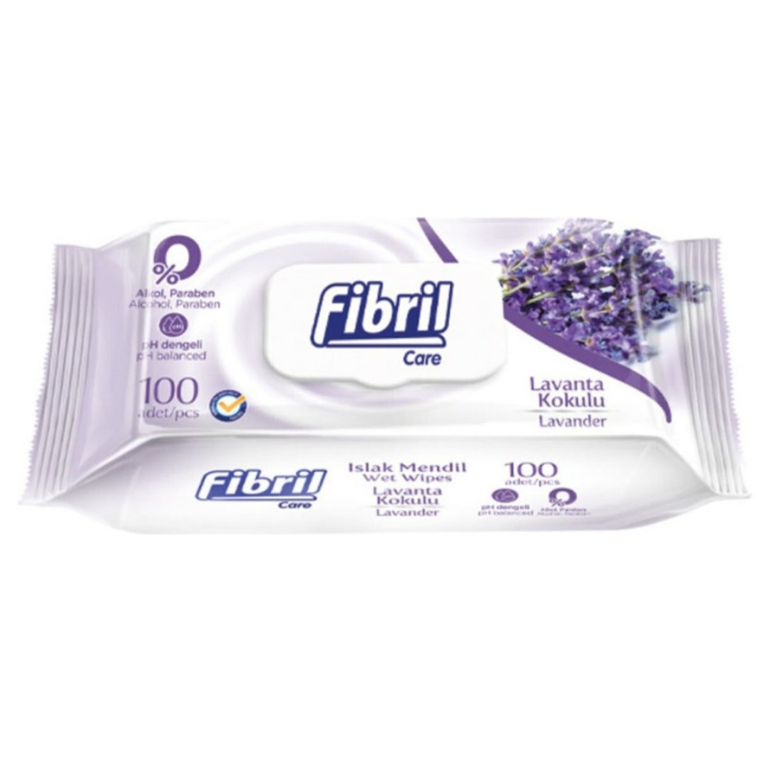 Fibril Islak Mendil 100'Lü Lavanta