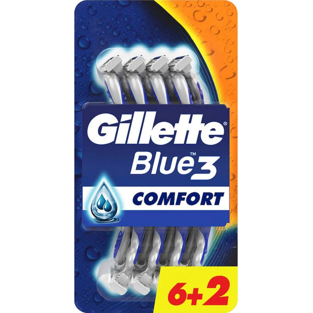 Gıllette Blue3 8'Li Comfort