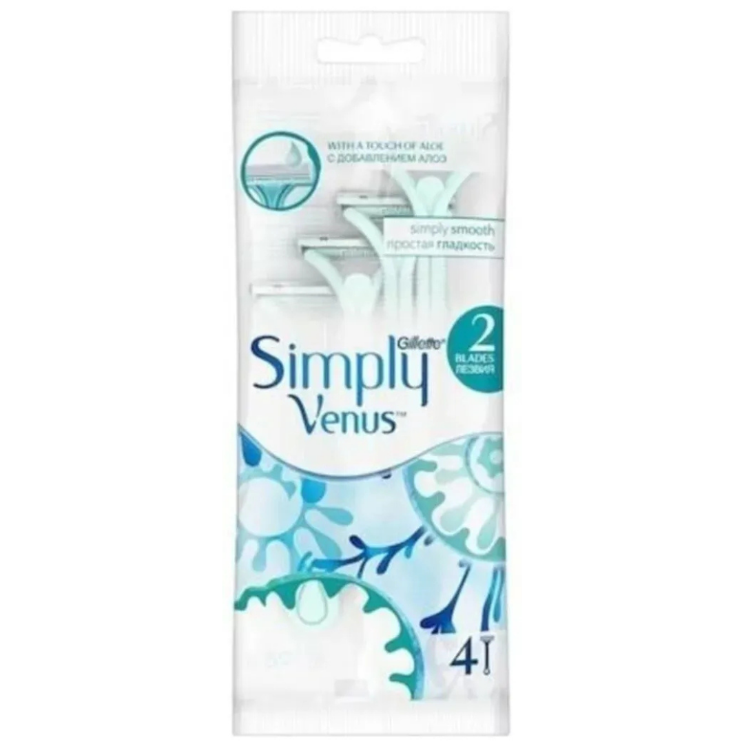 Gıllette Sımpy Venus2 4'Lü Kadın Traş Bıçağı