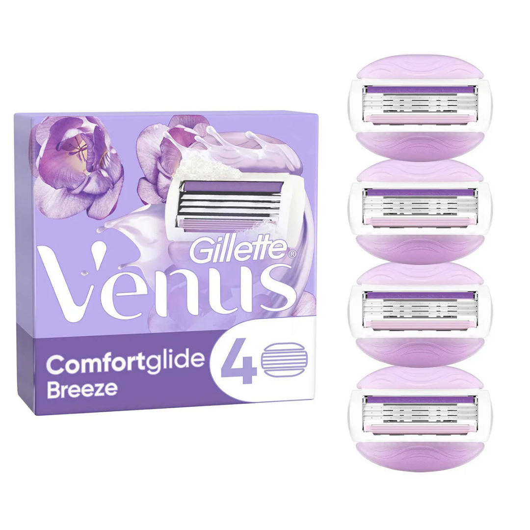 Gillette Venus Breeze 4'Lü Yedek Tıraş Bıçağı