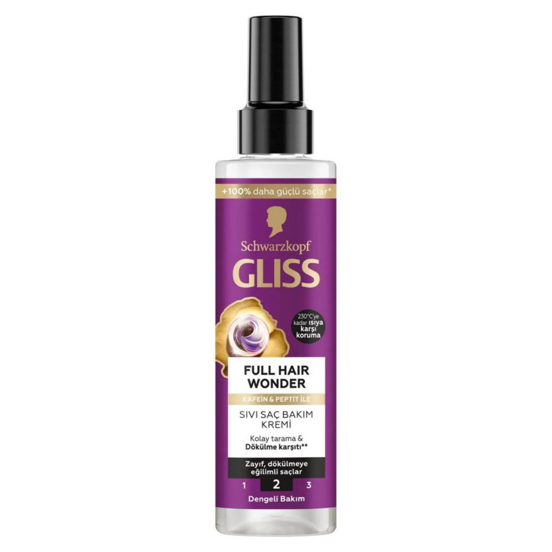 Gliss Sıvı Saç Kremi 200ml. Full Hair Wonder