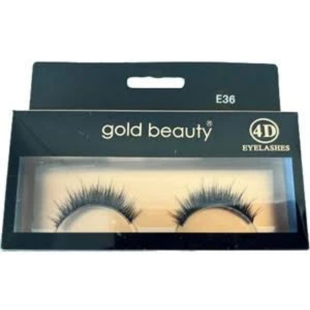 Gold Beauty 4D Eyelashes E36 Takma Kirpik