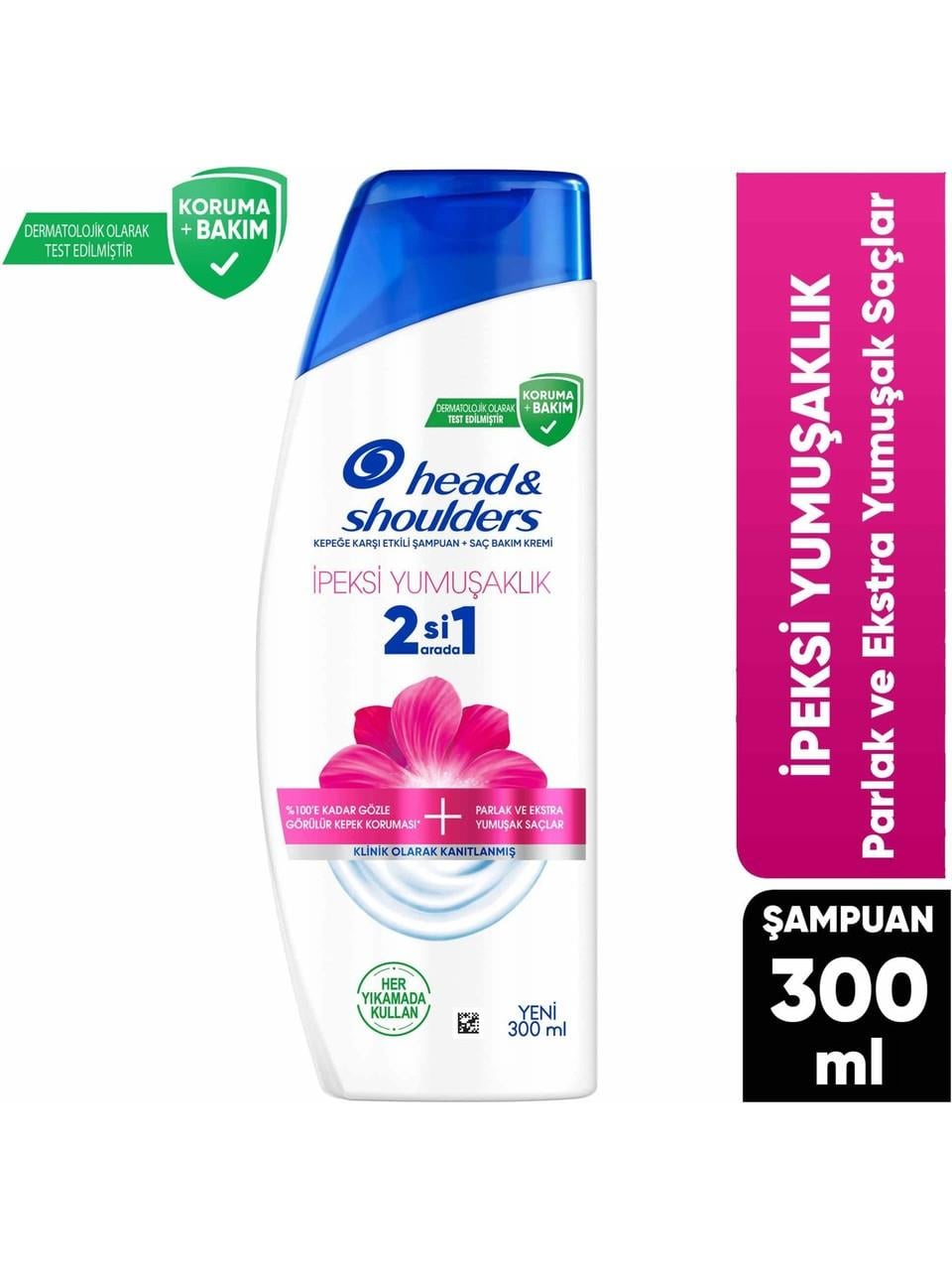 Head&Shoulders Şampuan 300ml. İpeksi Yumuşaklık