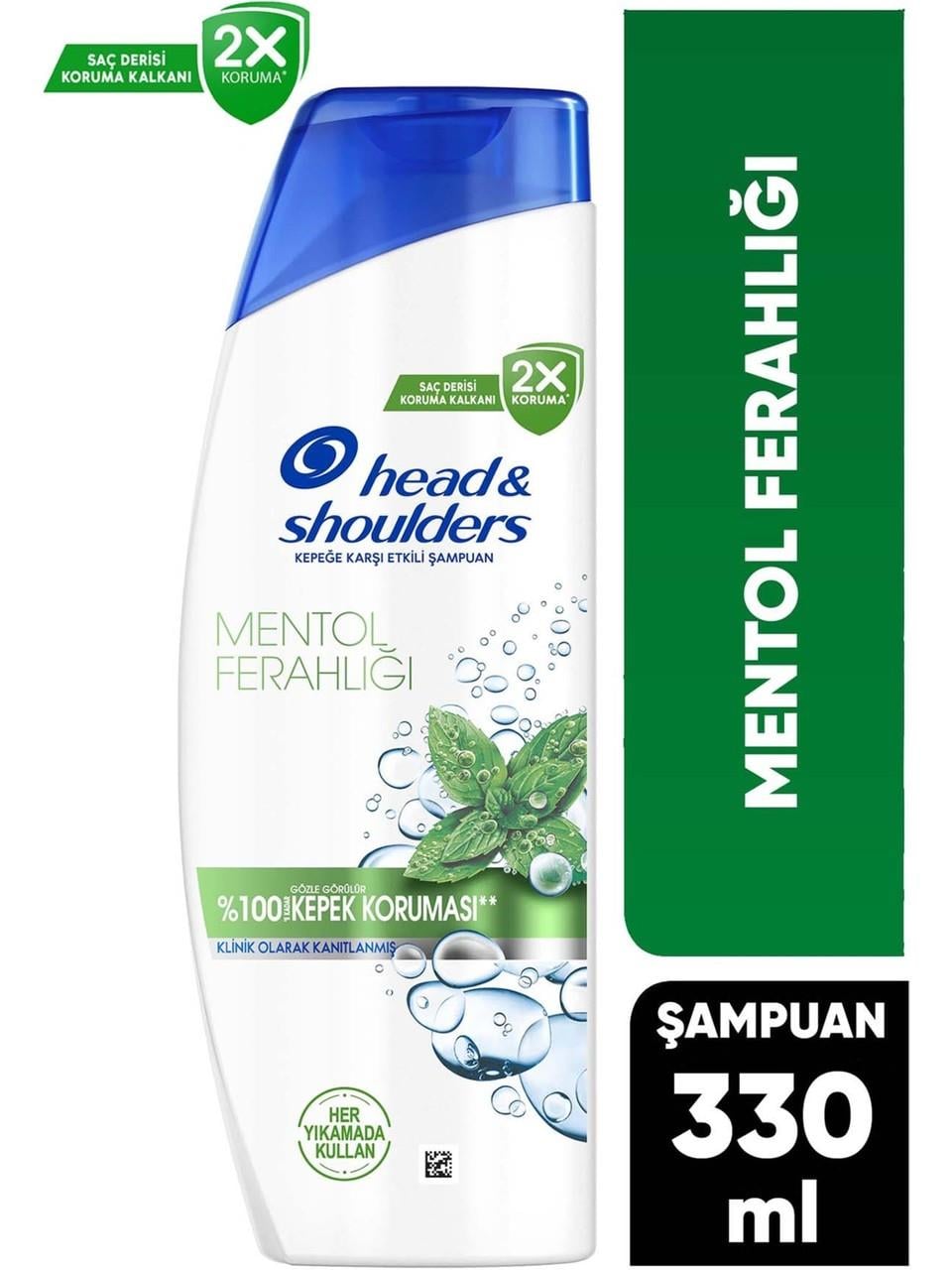 Head&Shoulders Şampuan 330ml. Mentol Ferahlığı