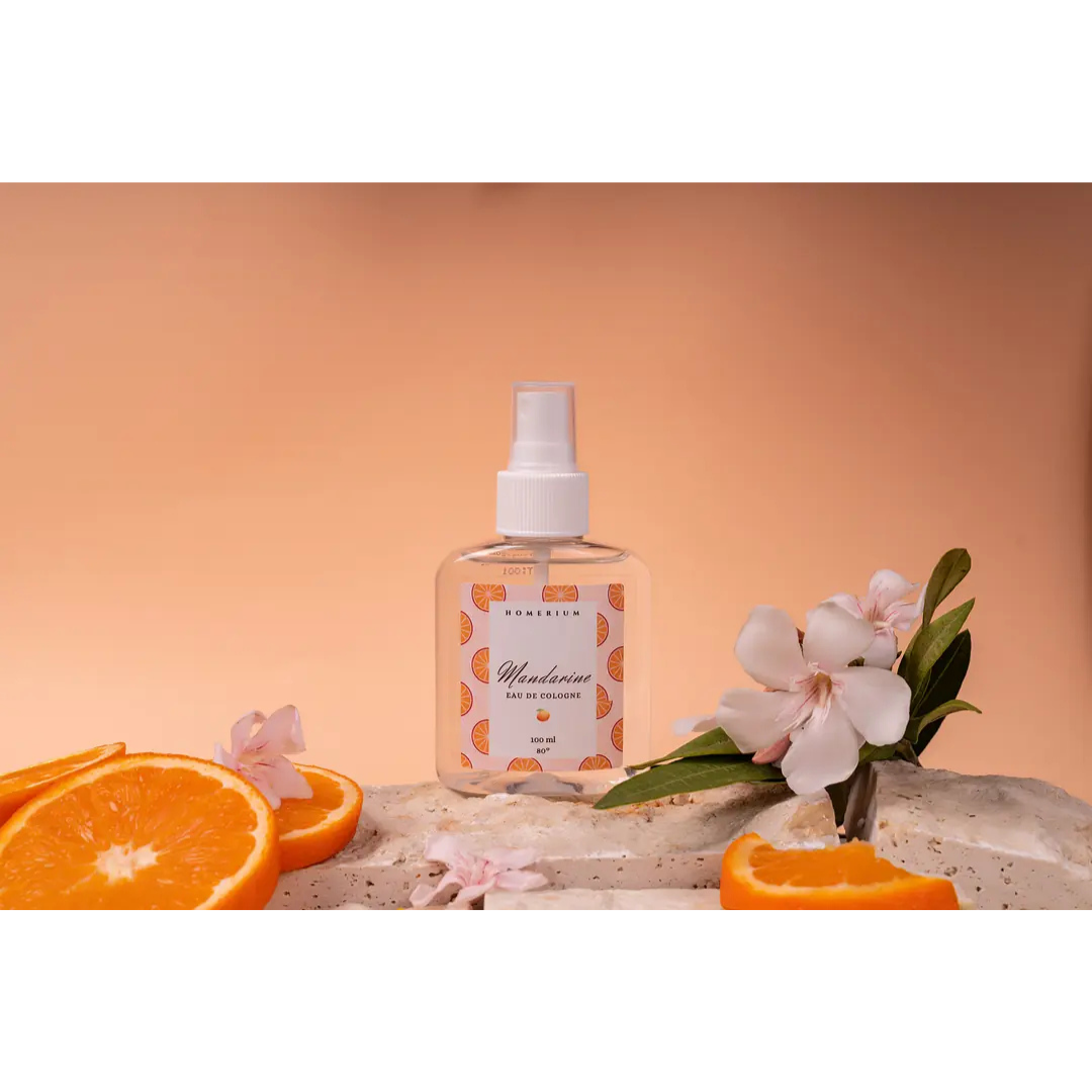 Homerium Parfümlü Sprey Kolonya 100ml Mandarine