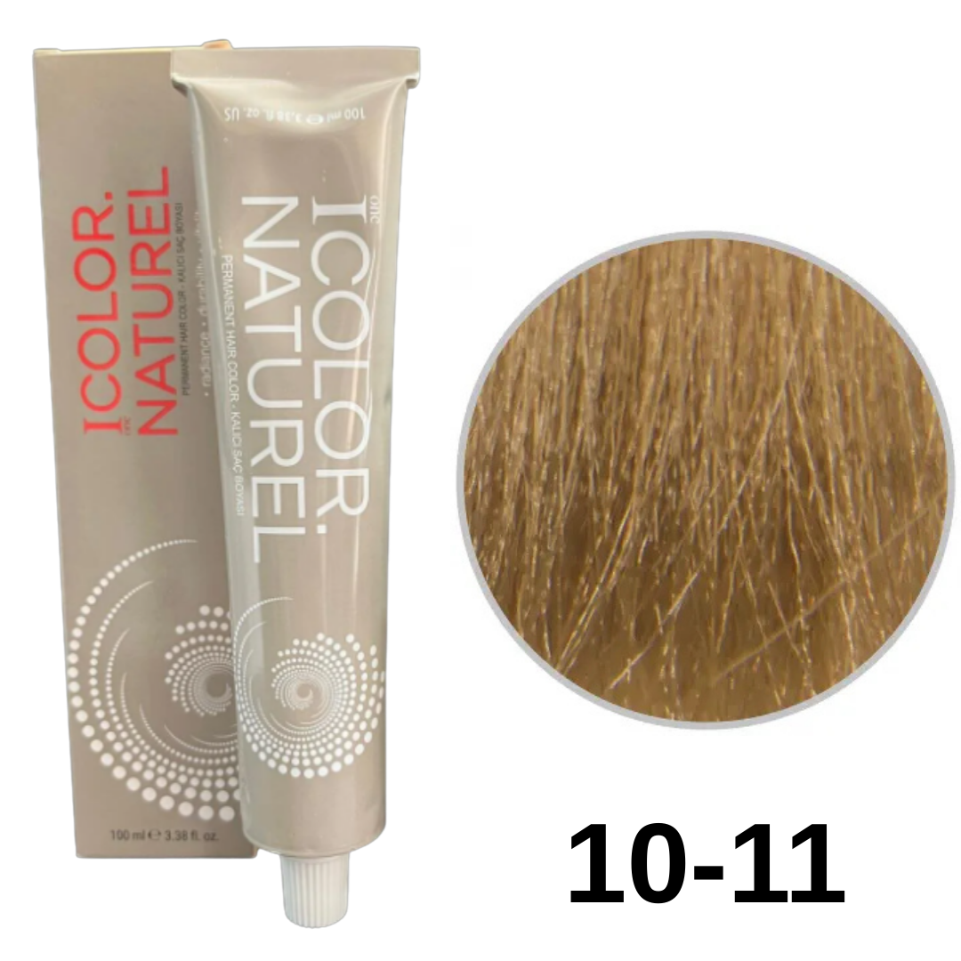IColor Natural Tüp Boya 100ml. 10-11 Y.K.A. Sarı
