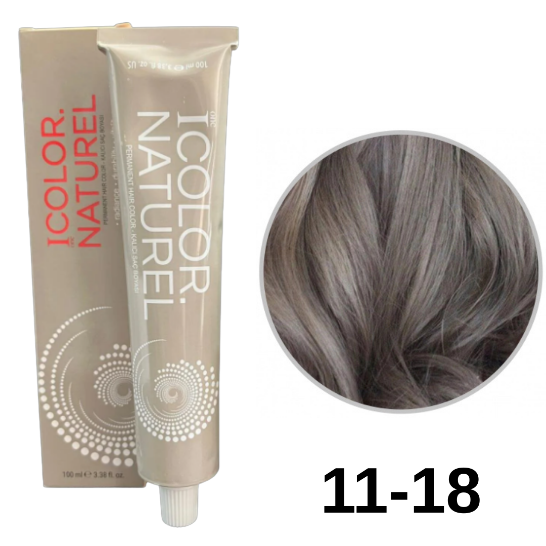 IColor Natural Tüp Boya 100ml. 11-18 U.P.Küllü Mat