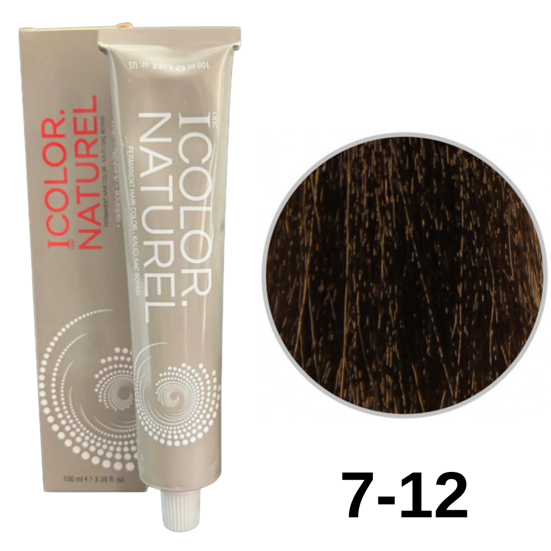 IColor Natural Tüp Boya 100ml. 7-12 K.K. Viyole