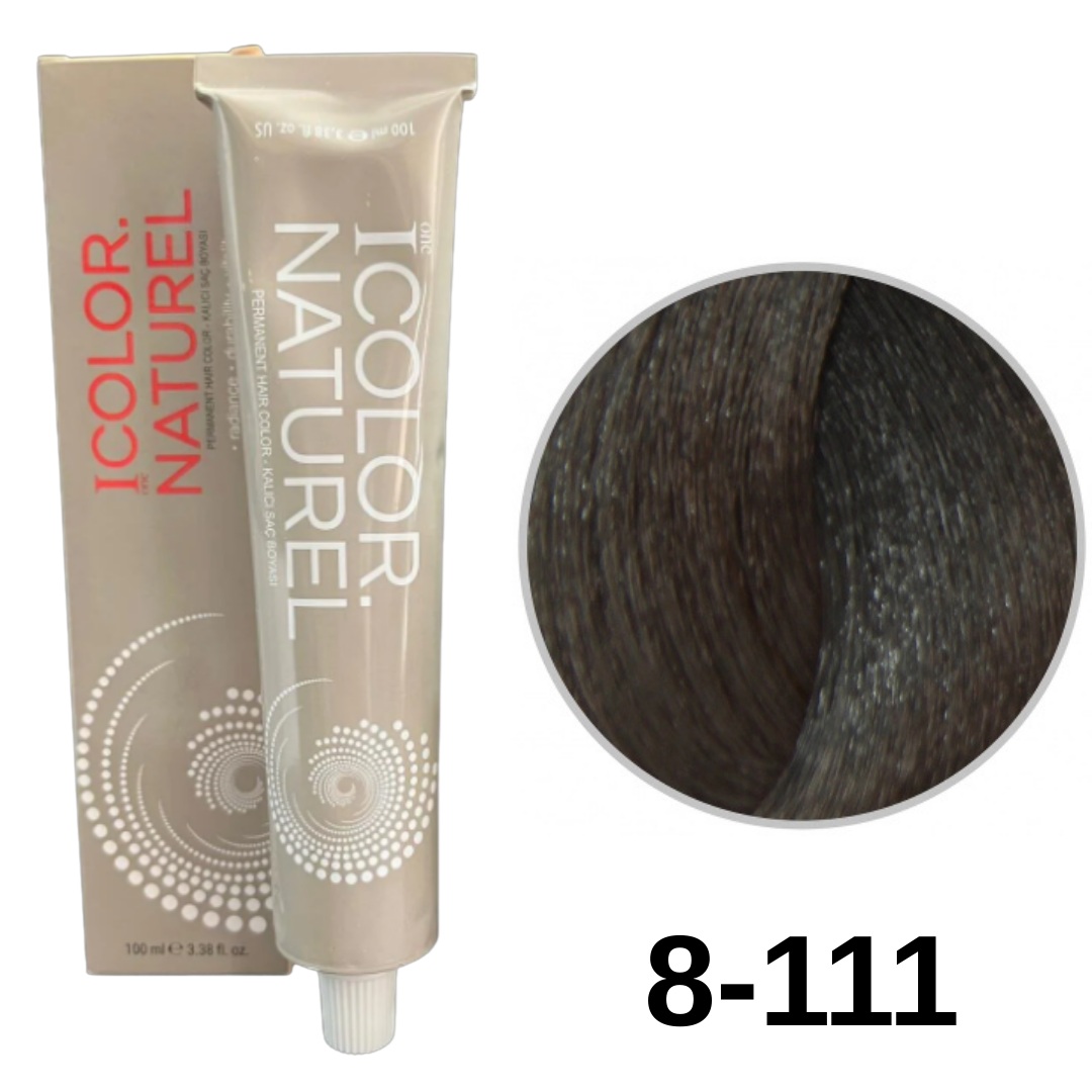IColor Natural Tüp Boya 100ml. 8-111 E.K.K. Sarı