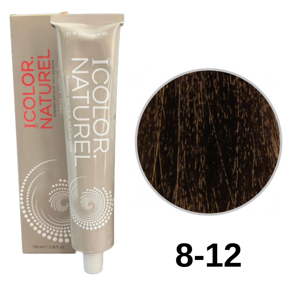 IColor Natural Tüp Boya 100ml. 8-12 K.S.K.Viyole