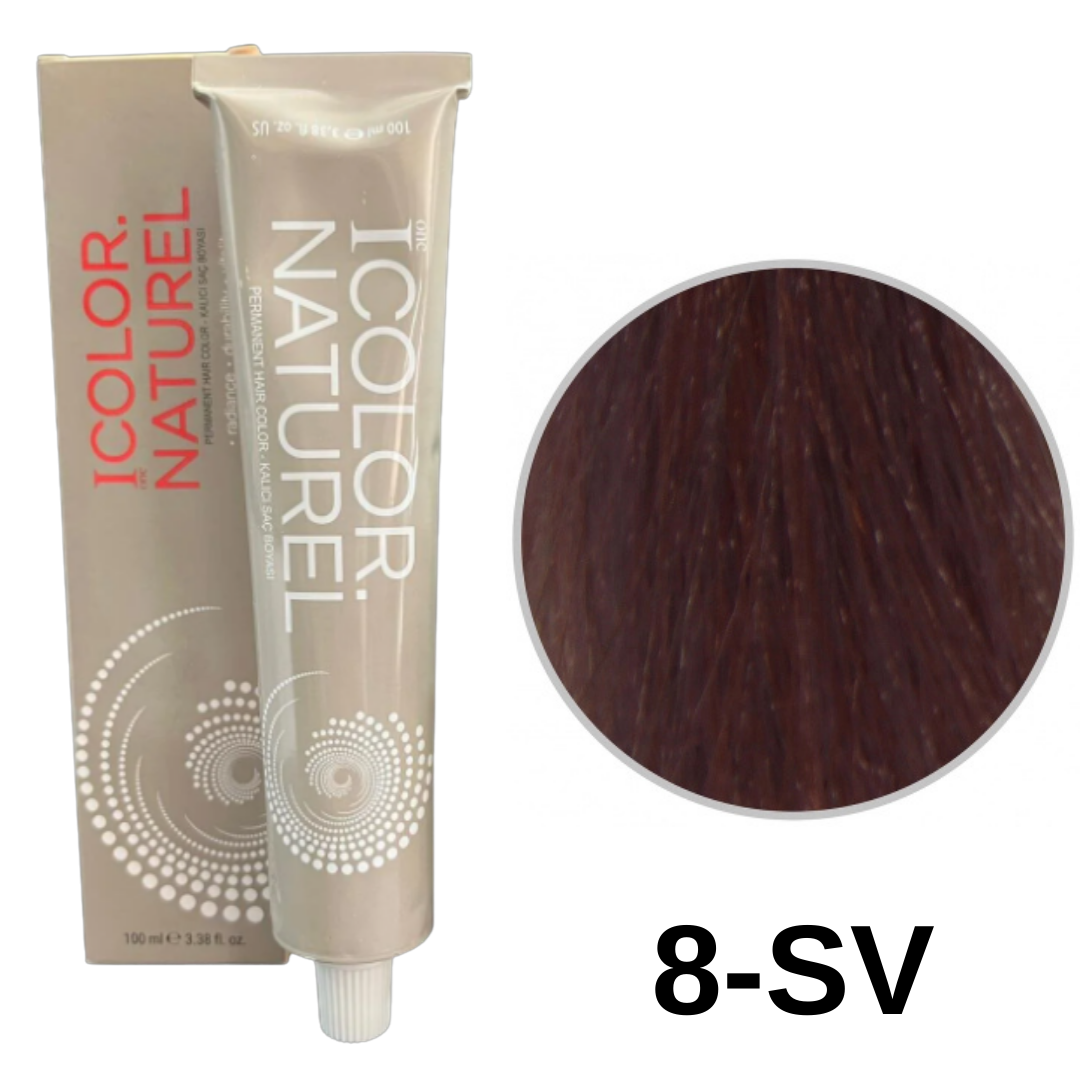 IColor Natural Tüp Boya 100ml. 8-SV K.S.G.Viyole