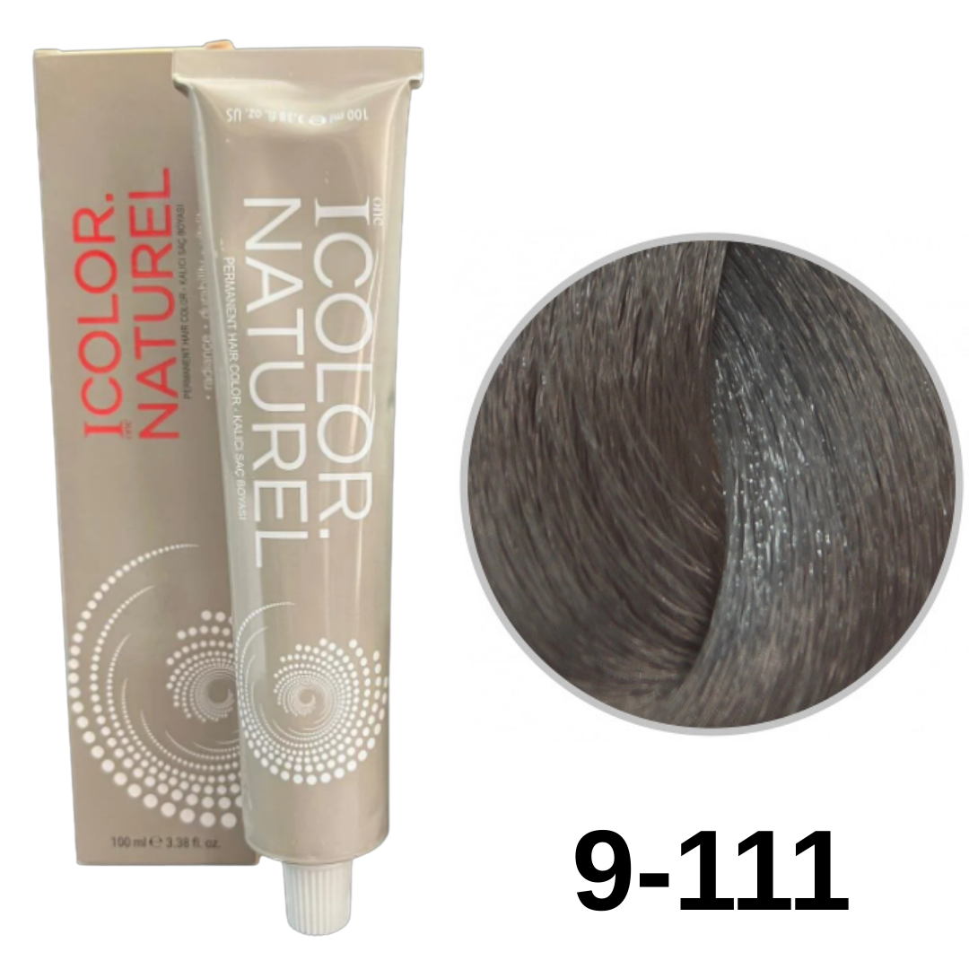 IColor Natural Tüp Boya 100ml. 9-111 E.K. Sarı