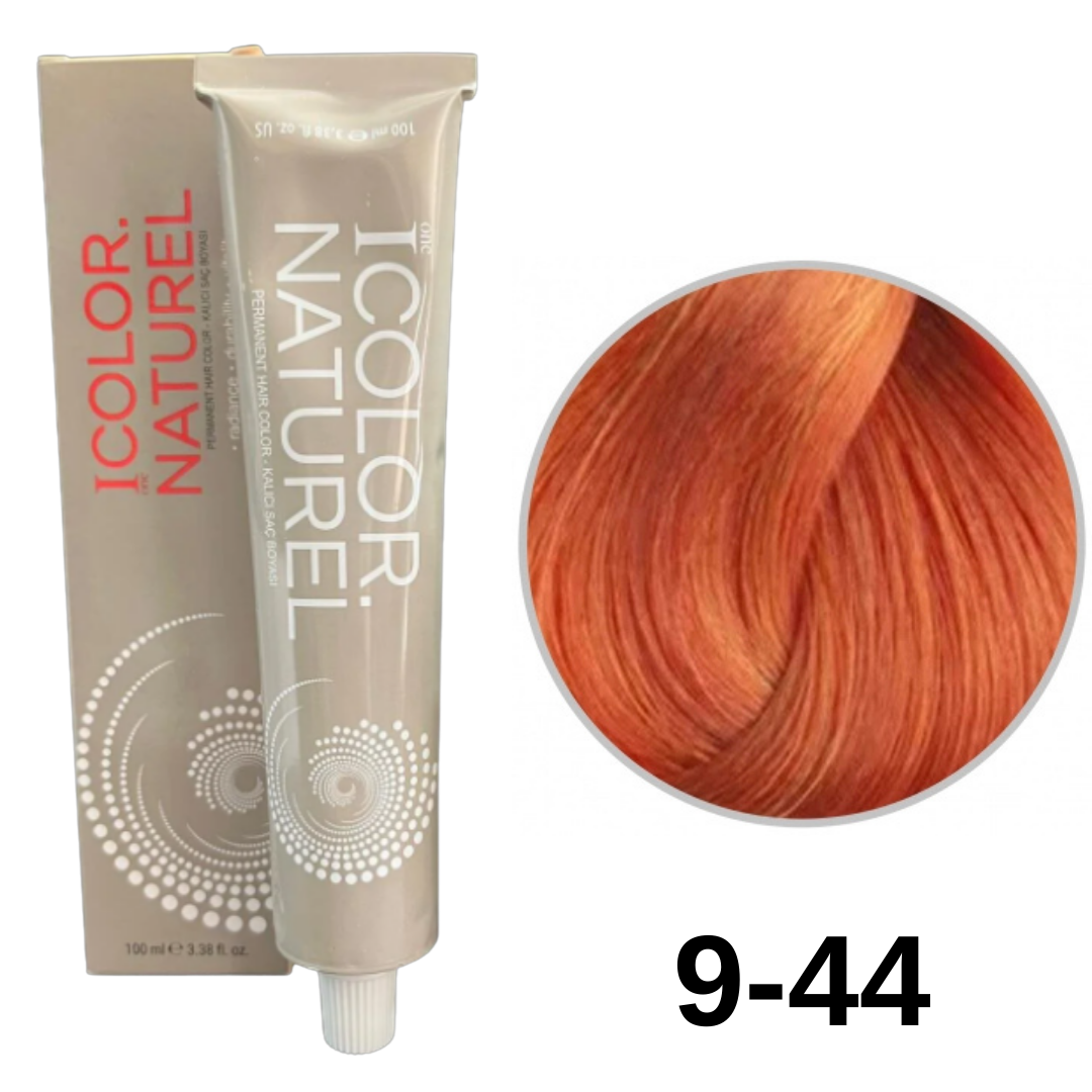 IColor Natural Tüp Boya 100ml. 9-44 Ç.A.Y. Bakır