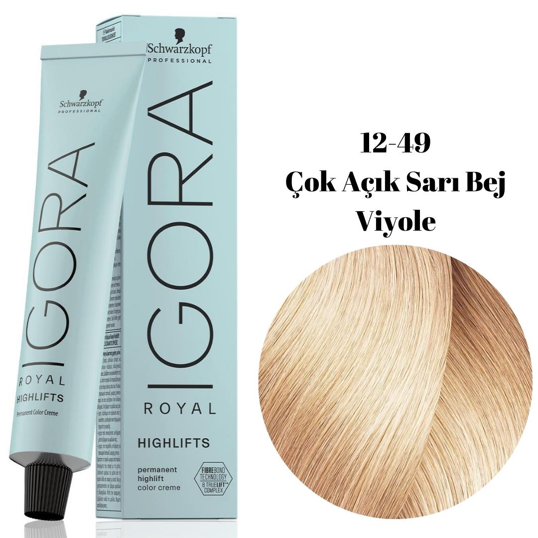 Igora Royal Tüp Boya 60ml. 12-49