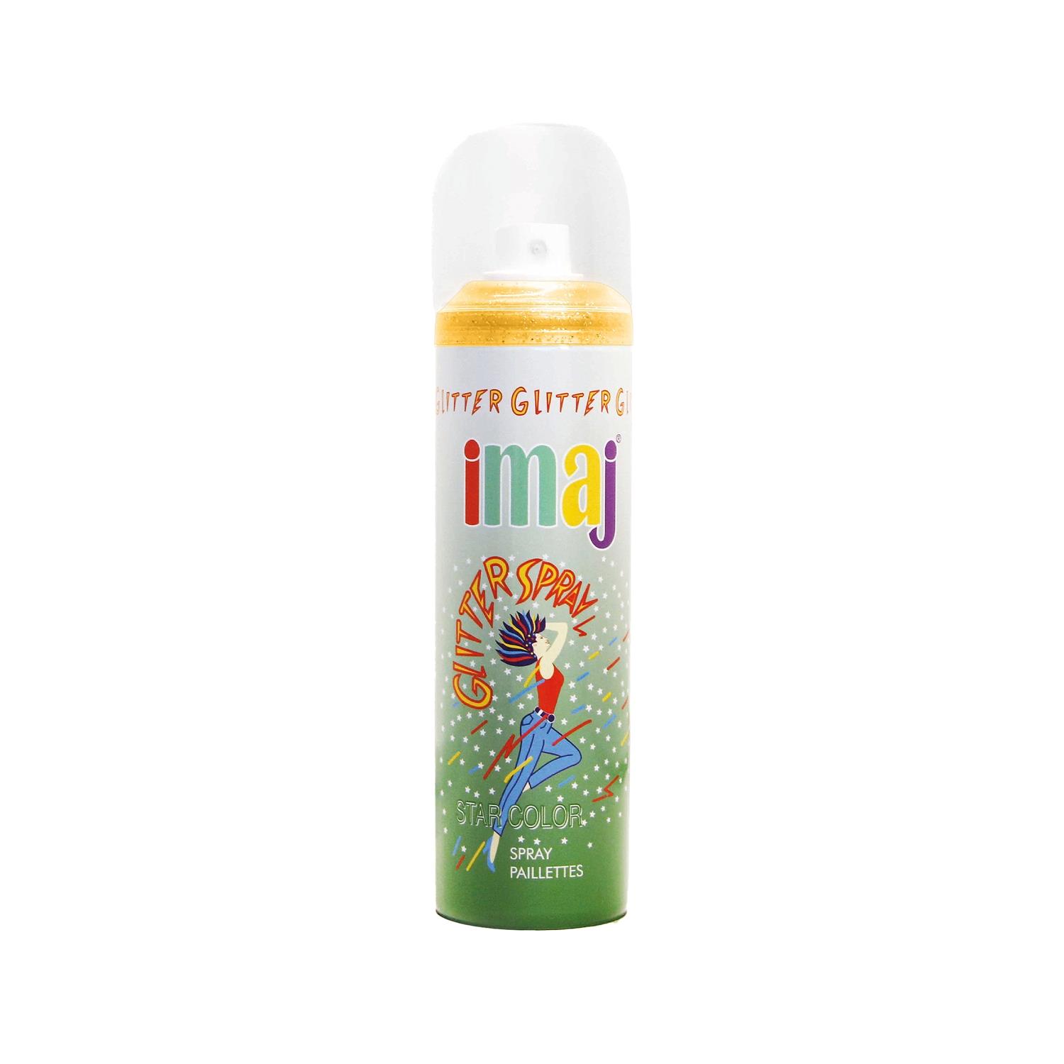 İmaj Renkli Sprey 100ml. Sarı (Simli)