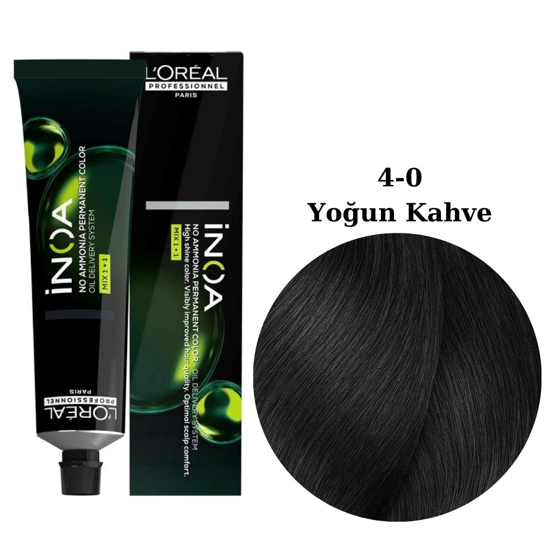 Inoa Saç Boyası 60Ml 4-0