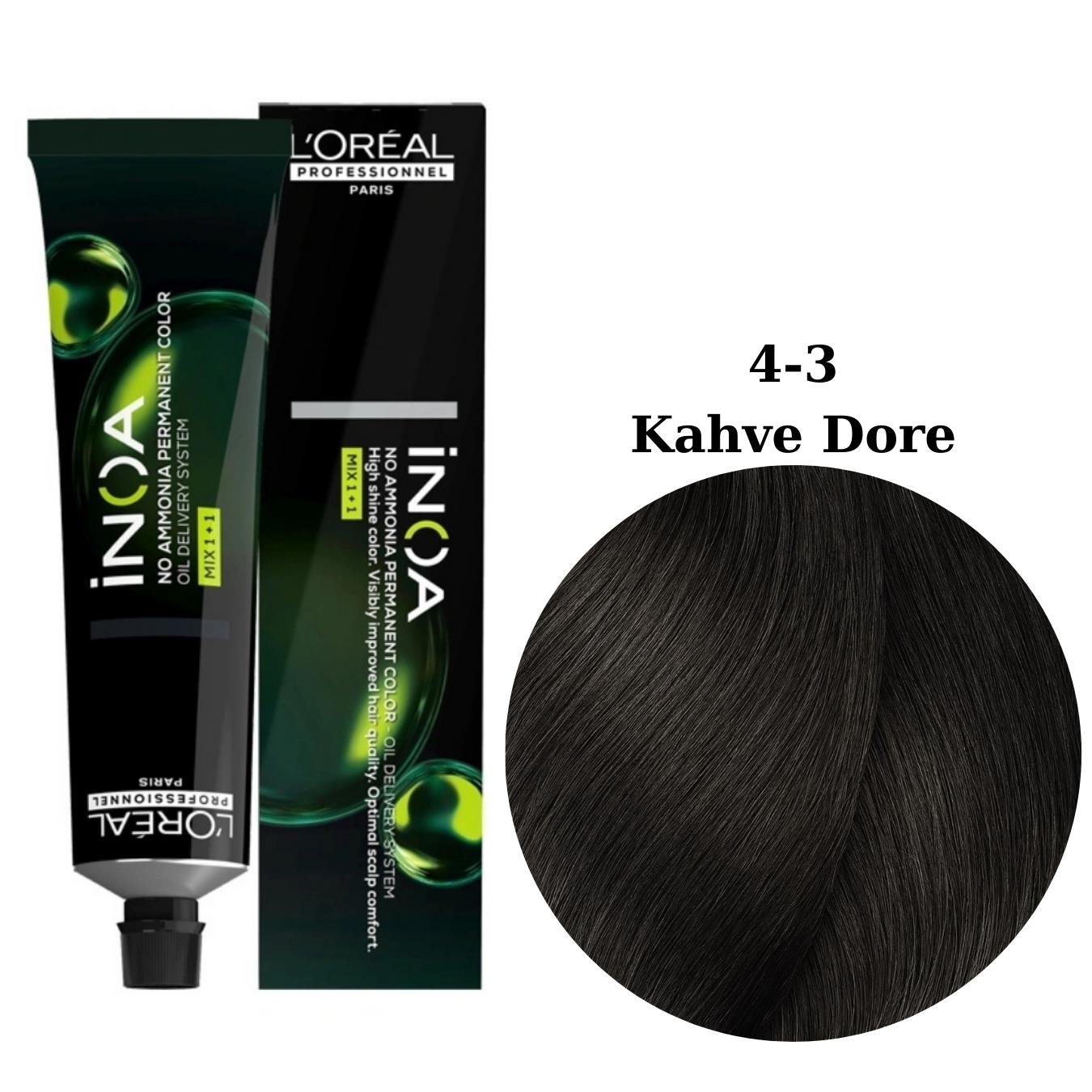 Inoa Saç Boyası 60Ml 4-3