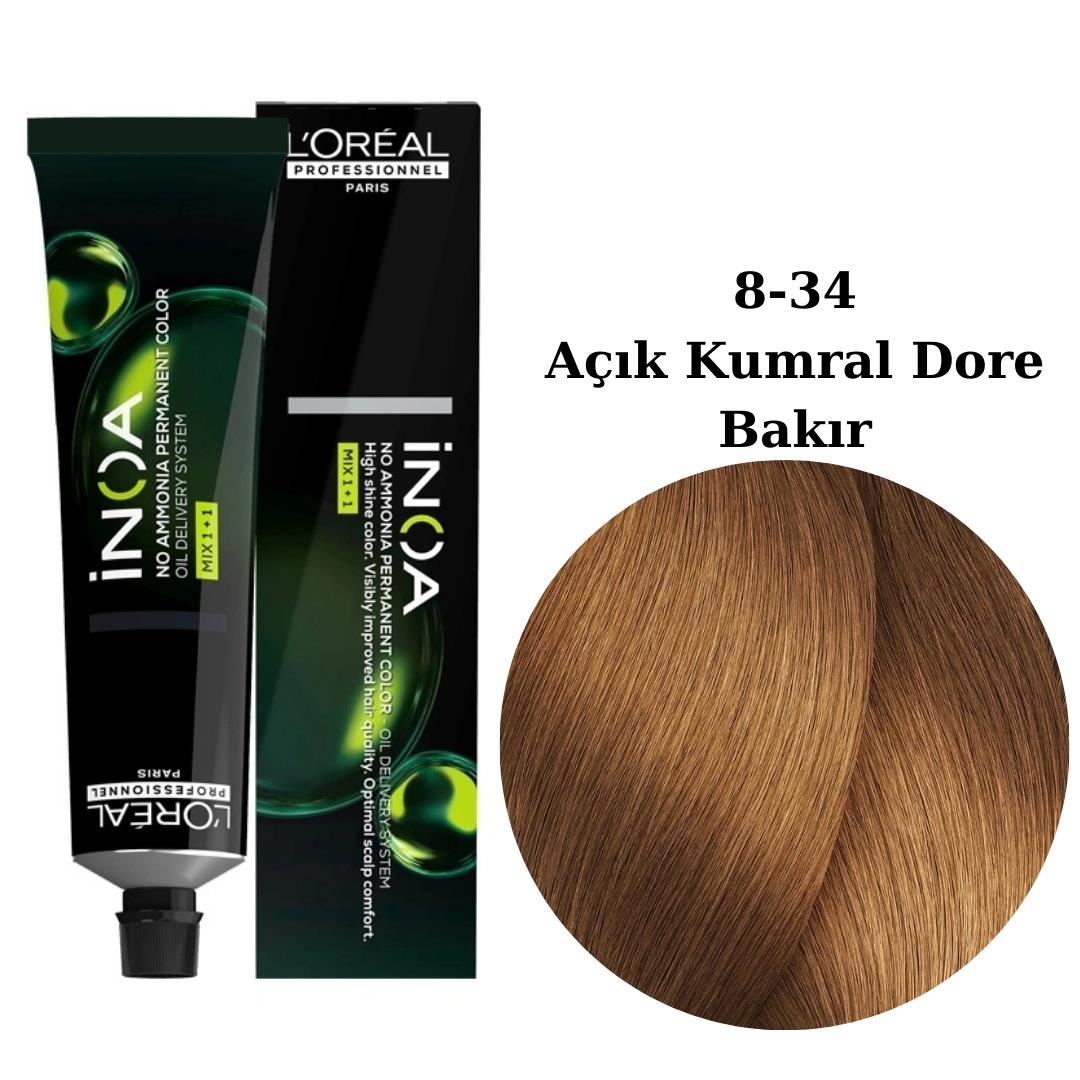 Inoa Saç Boyası 60Ml 8-34