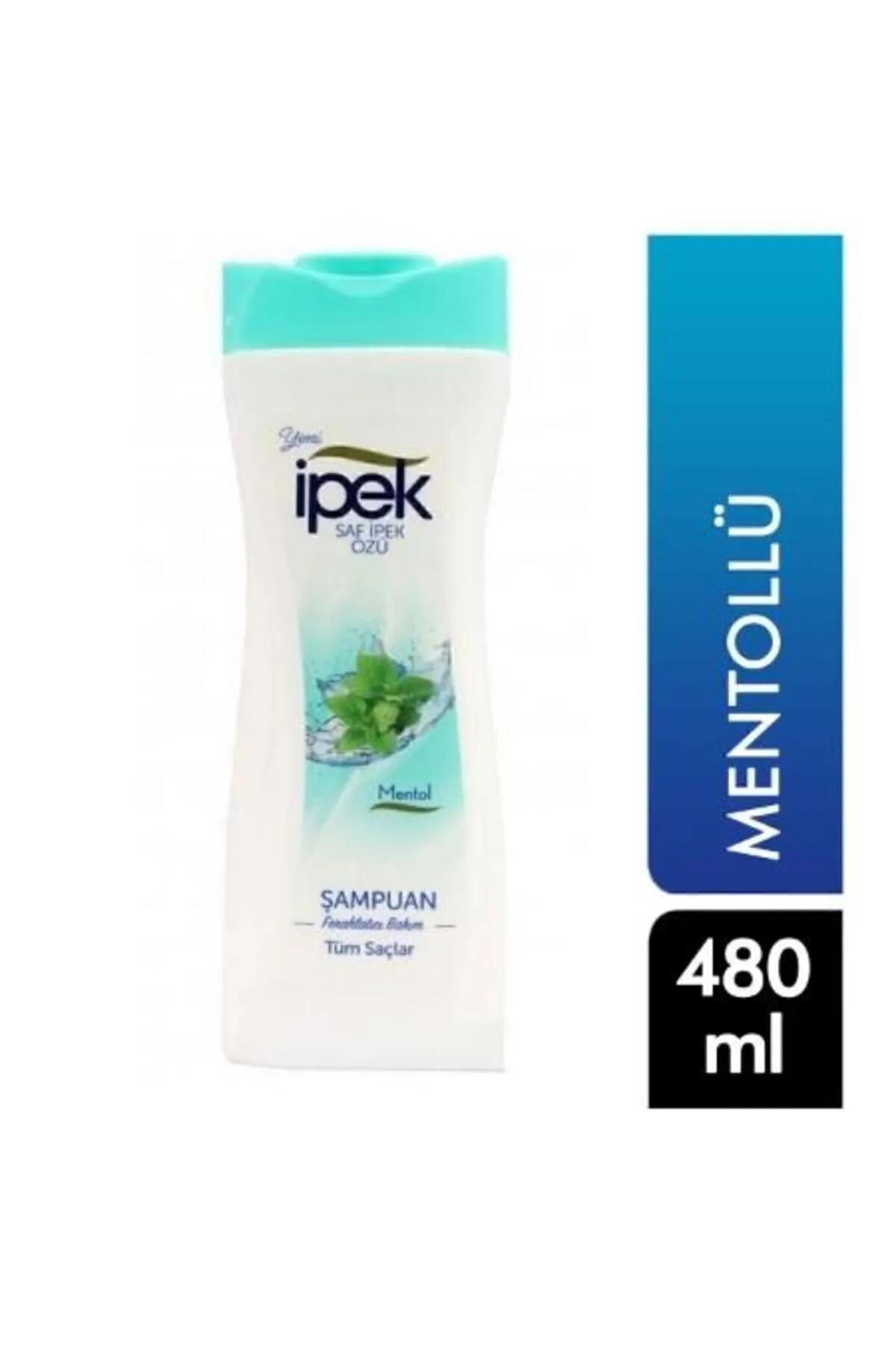 İPEK ŞAMPUAN 480ml. TÜM SAÇLAR MENTOL