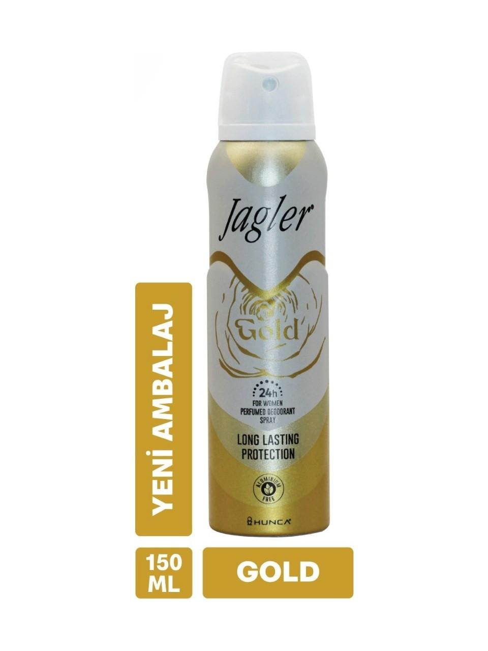 Jagler Deodorant 150Ml. Gold