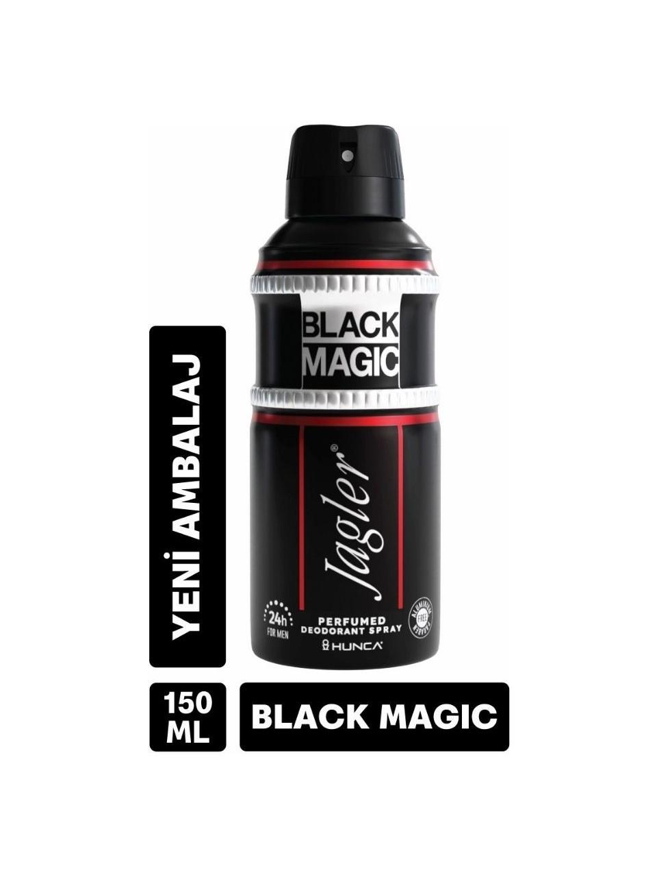 Jagler Deodorant 150Ml. Black Magıc (Men)