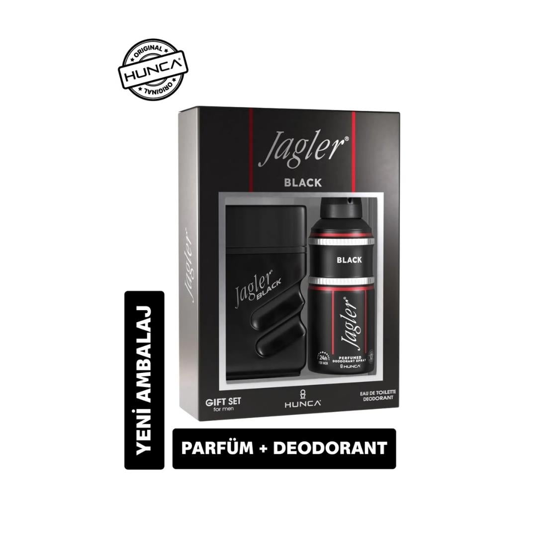 Jagler Edt+Deo Erkek Black Kofre
