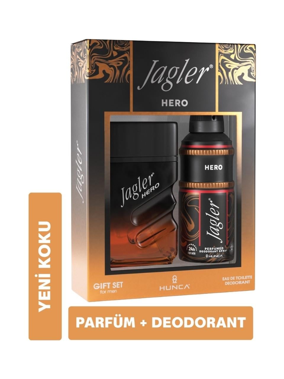 Jagler Men EDT 90ml.&Deodorant 150ml. Hero