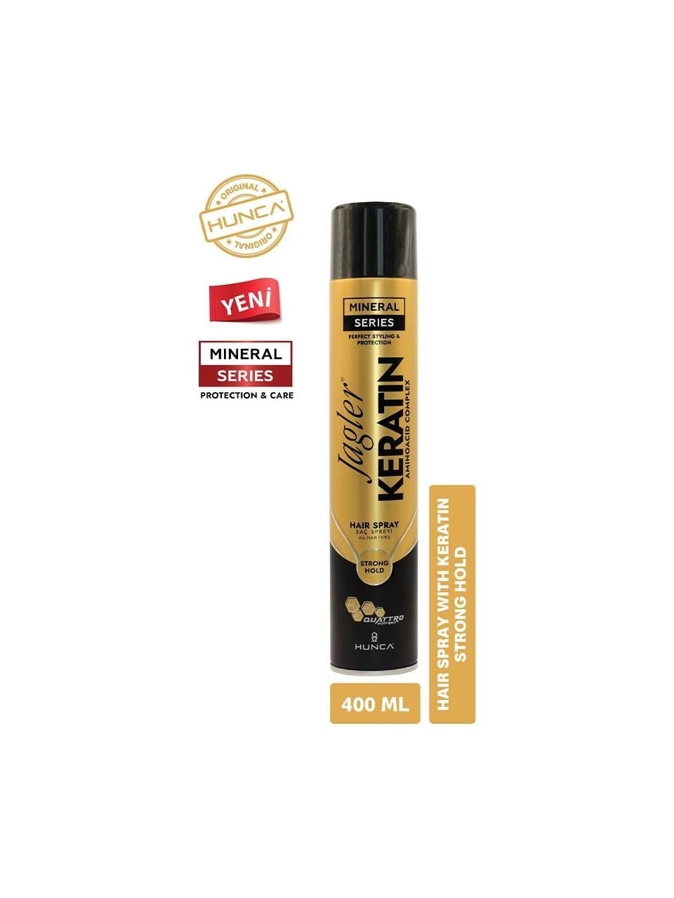 Jagler Saç Spreyi 400Ml. Strong Hold Keratin