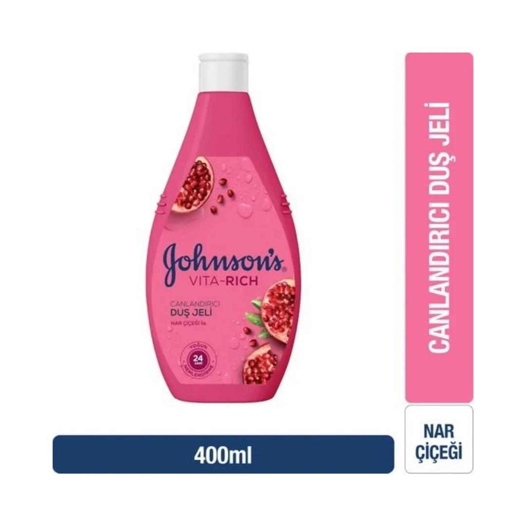 Johnson'S Baby Vıta Rıch Duş Jeli 400Ml.Nar Çiçeği