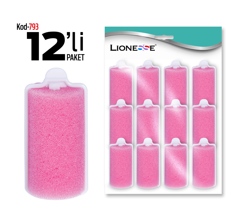 Lionesse Bigudi 9'lu Paket 793