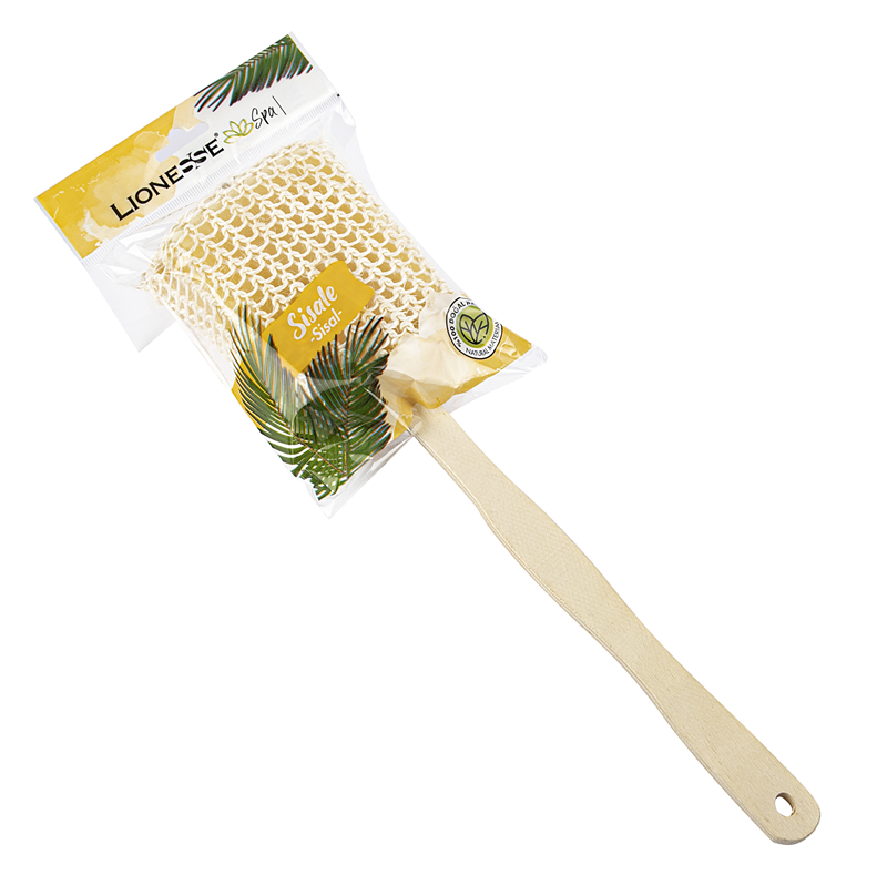 Lionesse Sisal Sopalı Sırt Fırçası L-434