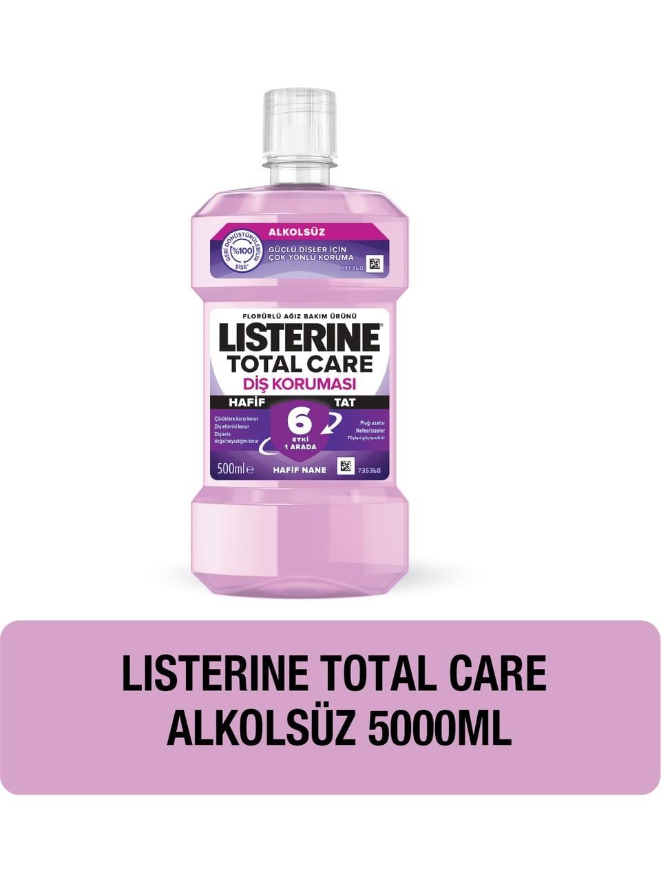Listerine Ağız Bakım Suyu 500ml. Total Care