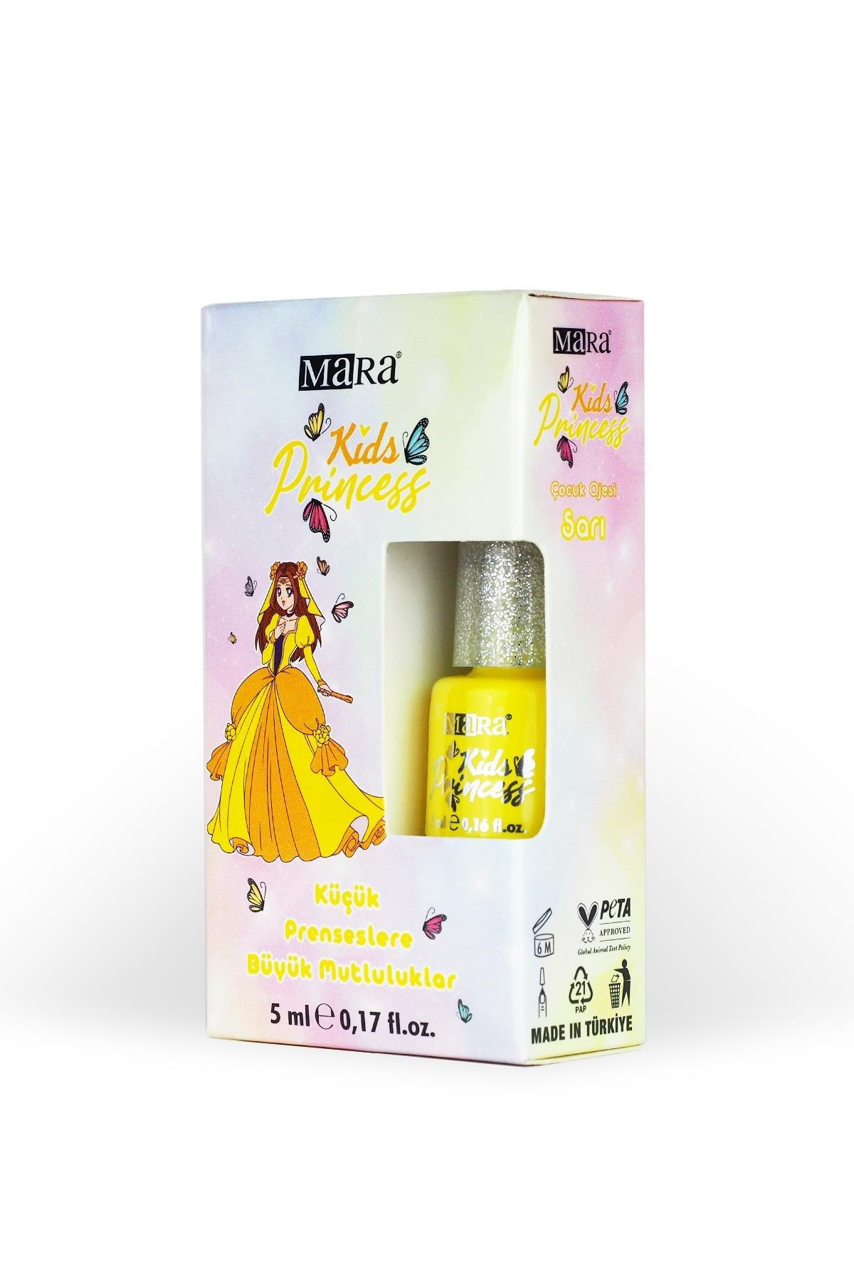 Mara Kıds Prıncess Çocuk Oje 5Ml. Sarı
