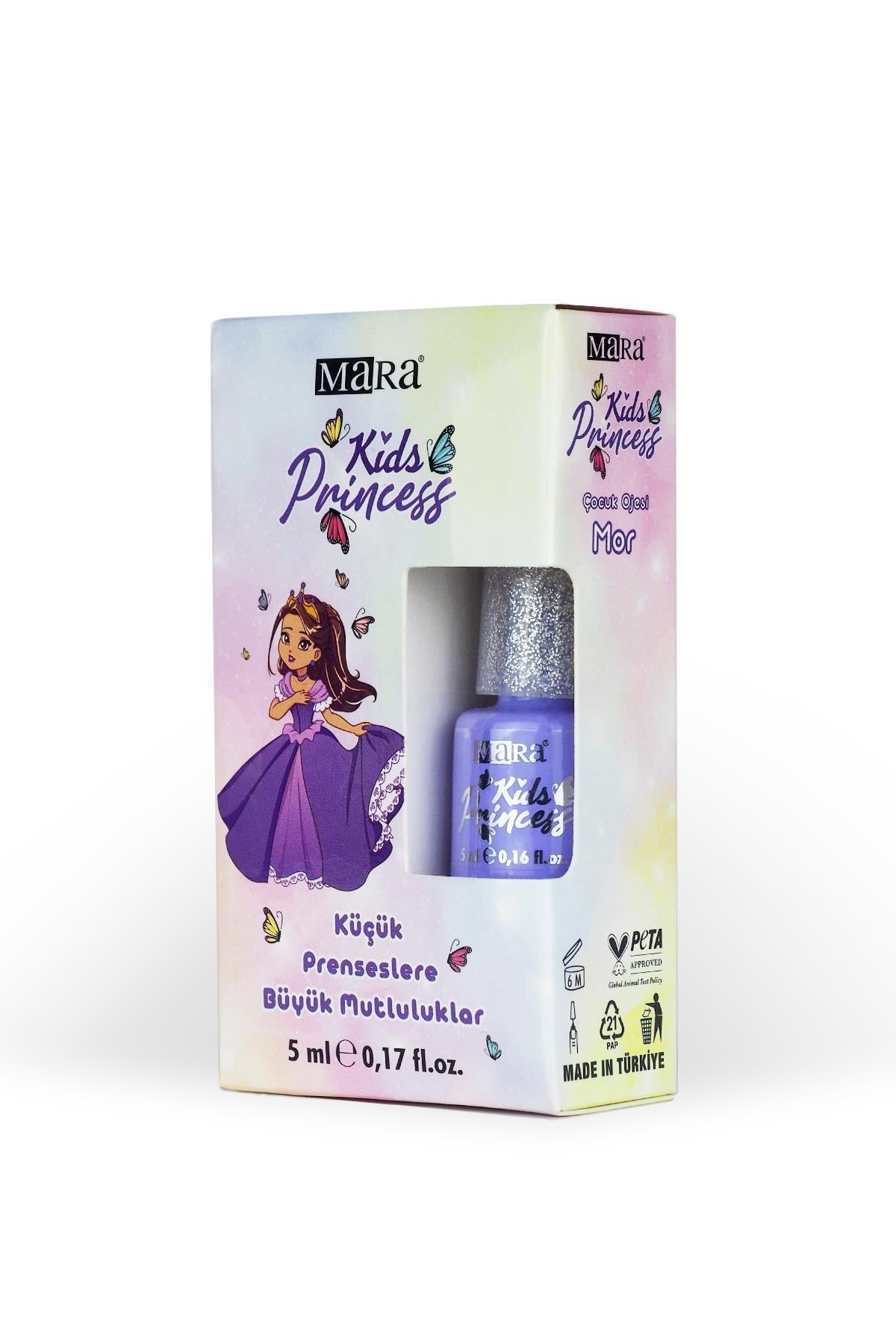 Mara Kıds Prıncess Çocuk Oje 5Ml. Mor