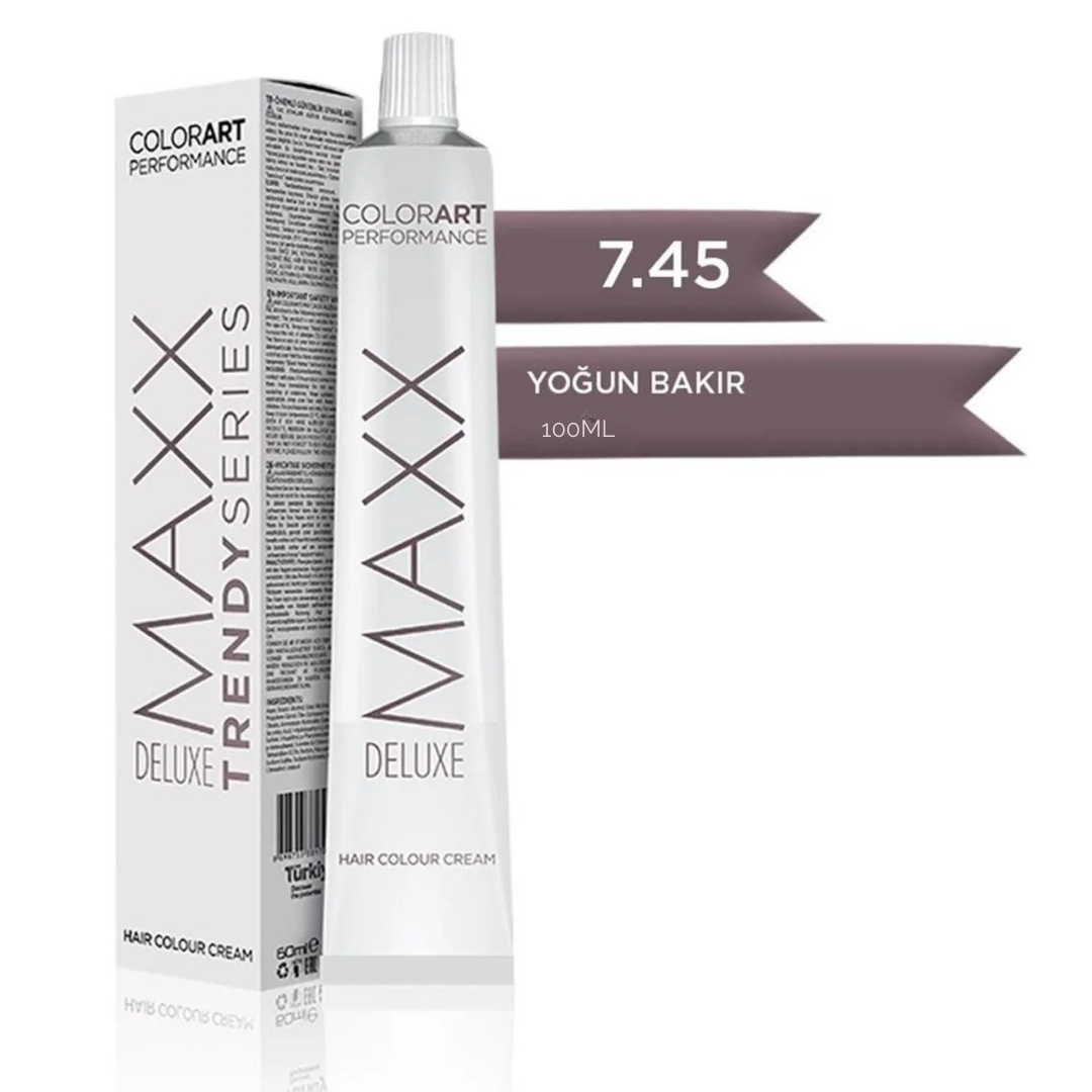 Maxx Deluxe Saç Boyası 100ml. 7-45
