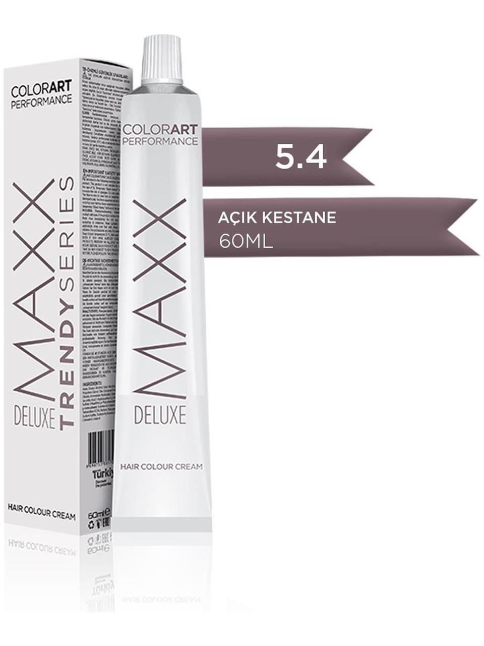 Maxx Deluxe Saç Boyası 100ml. 5-4