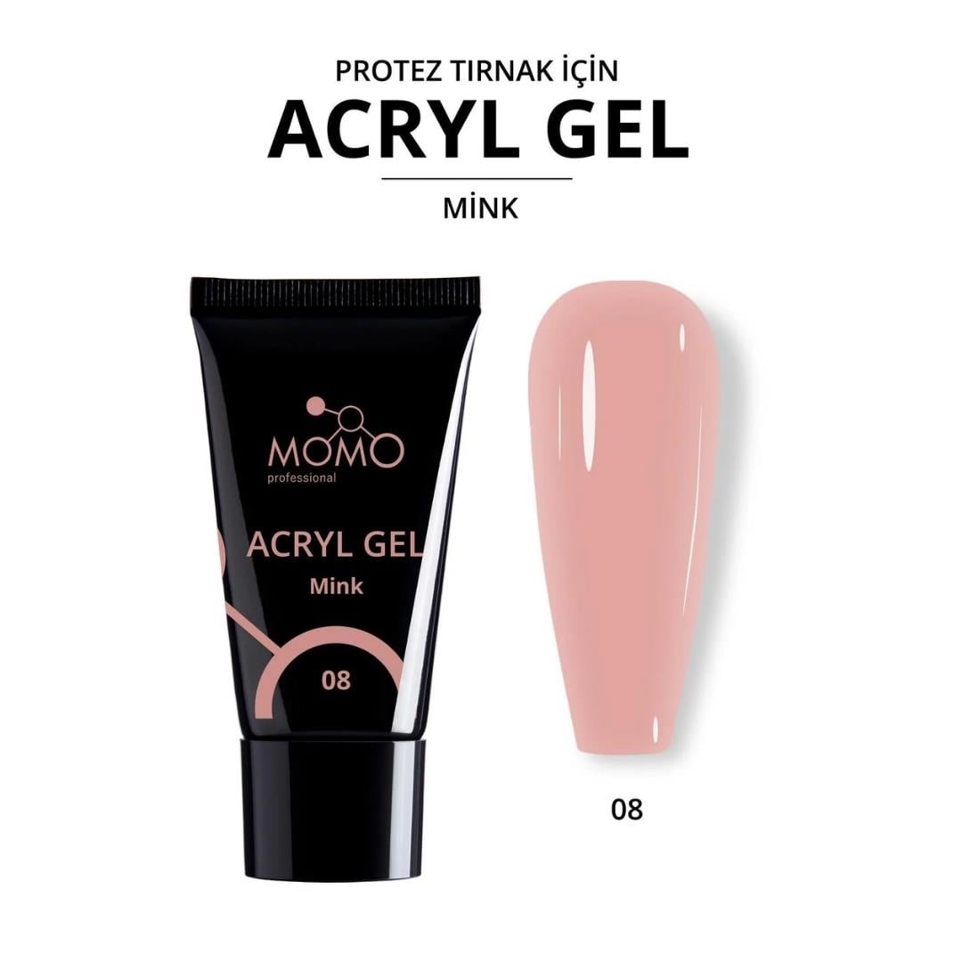 MOMO ACRYL GEL 30gr. No.08 MINK