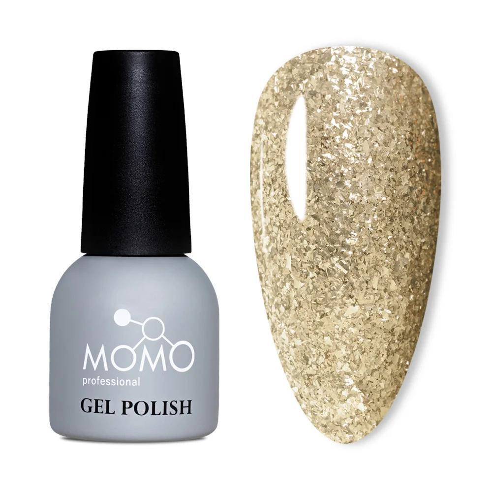 MOMO GLITTER SERİ G002 14ml. YOĞUN ALTIN PARILTILI