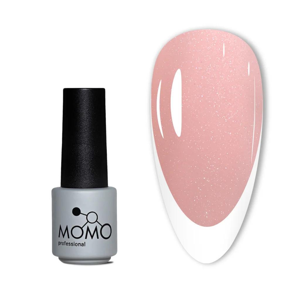 MOMO RUBBER FRENCH BASE COAT F010 4ml. BEBEK PEMBE