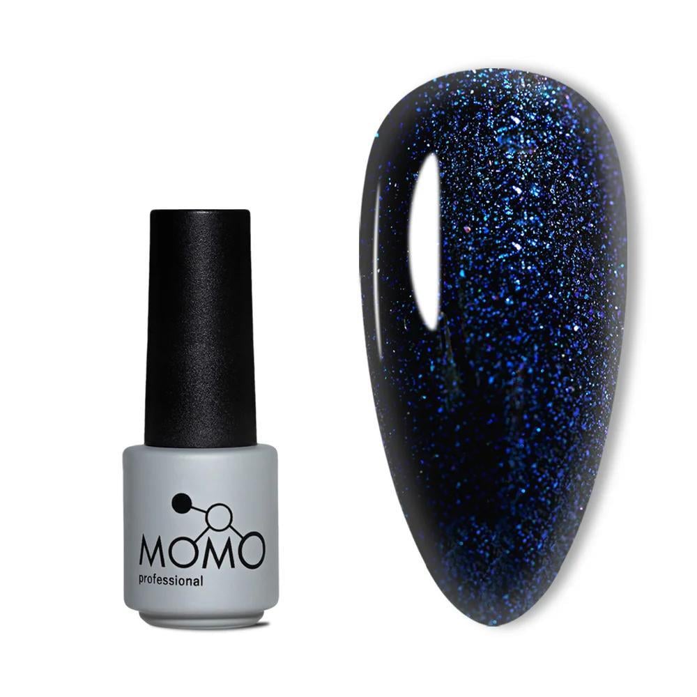 MOMO SİMLİ SERİ S030 4ml. YALDIZLI GECE MAVİSİ