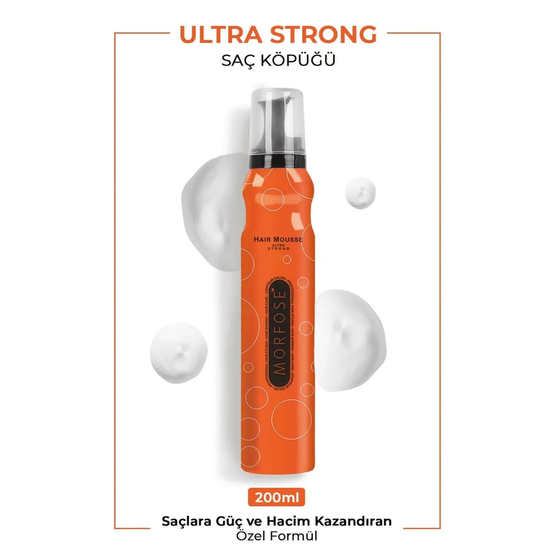 Morfose Köpük 200ml. Ultra Strong