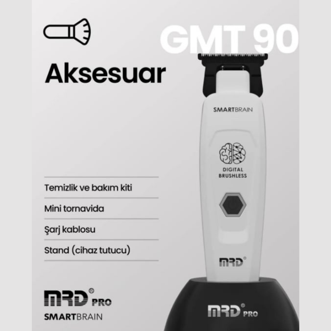 MRD SmartBrain Tıraş Makinesi Beyaz GMT-90
